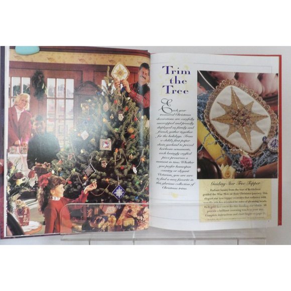 A Cross Stitch Christmas by Better Homes & Gardens "Handmade Treasures" ©1995 - Picture 5 of 16